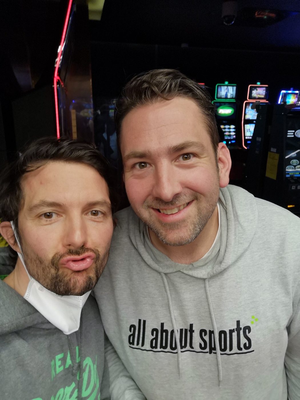 Oliver und Martin unterwegs